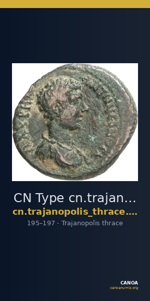 CN Type cn.trajanopolis_thrace.1_ed.38 — CANOA