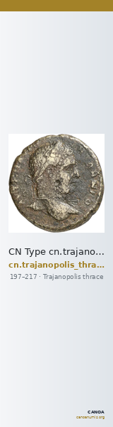 CN Type cn.trajanopolis_thrace.1_ed.40 — CANOA