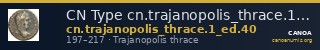 CN Type cn.trajanopolis_thrace.1_ed.40 — CANOA