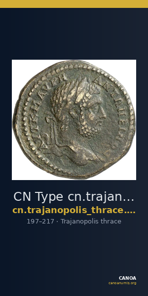 CN Type cn.trajanopolis_thrace.1_ed.45 — CANOA