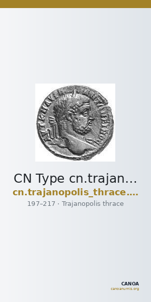 CN Type cn.trajanopolis_thrace.1_ed.46 — CANOA