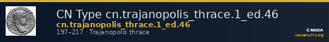 CN Type cn.trajanopolis_thrace.1_ed.46 — CANOA