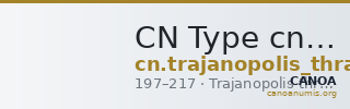 CN Type cn.trajanopolis_thrace.1_ed.49 — CANOA