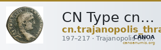 CN Type cn.trajanopolis_thrace.1_ed.52 — CANOA
