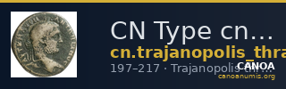 CN Type cn.trajanopolis_thrace.1_ed.52 — CANOA