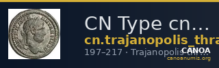 CN Type cn.trajanopolis_thrace.1_ed.55 — CANOA