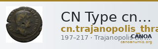 CN Type cn.trajanopolis_thrace.1_ed.56 — CANOA