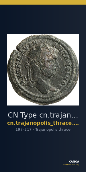 CN Type cn.trajanopolis_thrace.1_ed.57 — CANOA