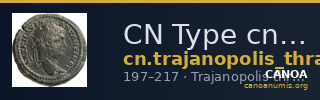 CN Type cn.trajanopolis_thrace.1_ed.57 — CANOA