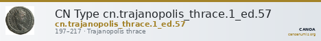 CN Type cn.trajanopolis_thrace.1_ed.57 — CANOA
