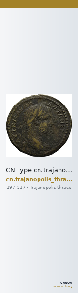 CN Type cn.trajanopolis_thrace.1_ed.58 — CANOA