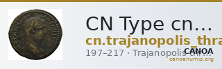CN Type cn.trajanopolis_thrace.1_ed.58 — CANOA