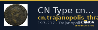 CN Type cn.trajanopolis_thrace.1_ed.58 — CANOA