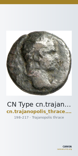 CN Type cn.trajanopolis_thrace.1_ed.65 — CANOA