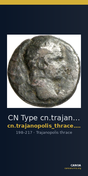 CN Type cn.trajanopolis_thrace.1_ed.65 — CANOA