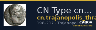 CN Type cn.trajanopolis_thrace.1_ed.65 — CANOA