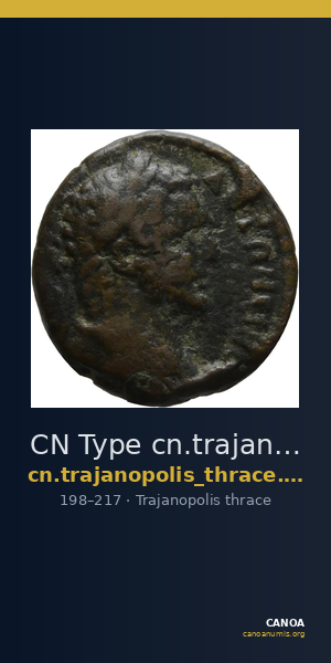 CN Type cn.trajanopolis_thrace.1_ed.71 — CANOA
