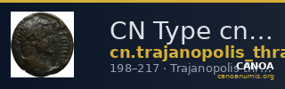 CN Type cn.trajanopolis_thrace.1_ed.71 — CANOA
