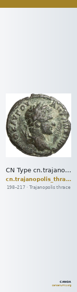 CN Type cn.trajanopolis_thrace.1_ed.72 — CANOA