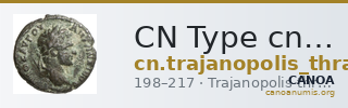 CN Type cn.trajanopolis_thrace.1_ed.72 — CANOA