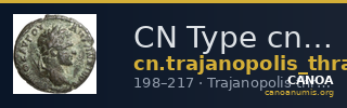CN Type cn.trajanopolis_thrace.1_ed.72 — CANOA