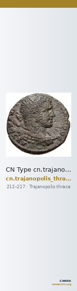 CN Type cn.trajanopolis_thrace.1_ed.78 — CANOA