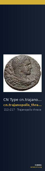 CN Type cn.trajanopolis_thrace.1_ed.78 — CANOA