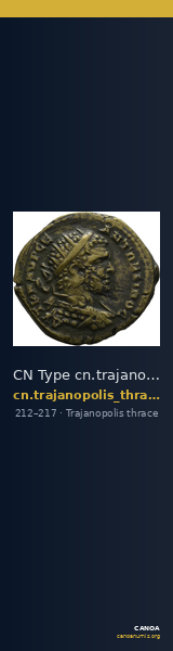 CN Type cn.trajanopolis_thrace.1_ed.80 — CANOA