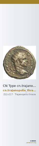 CN Type cn.trajanopolis_thrace.1_ed.85 — CANOA