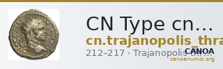 CN Type cn.trajanopolis_thrace.1_ed.85 — CANOA