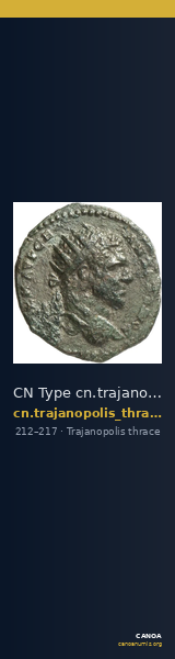 CN Type cn.trajanopolis_thrace.1_ed.87 — CANOA