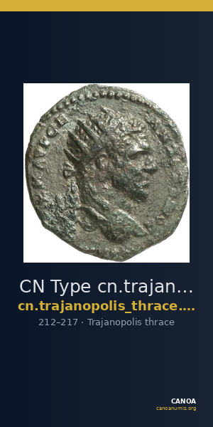 CN Type cn.trajanopolis_thrace.1_ed.87 — CANOA