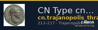 CN Type cn.trajanopolis_thrace.1_ed.87 — CANOA