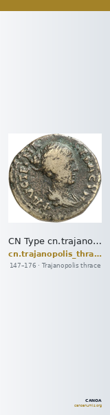 CN Type cn.trajanopolis_thrace.1_ed.9 — CANOA