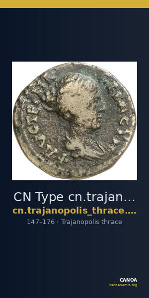 CN Type cn.trajanopolis_thrace.1_ed.9 — CANOA