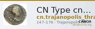 CN Type cn.trajanopolis_thrace.1_ed.9 — CANOA