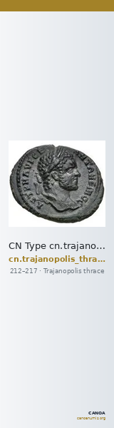 CN Type cn.trajanopolis_thrace.1_ed.95 — CANOA