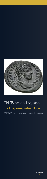 CN Type cn.trajanopolis_thrace.1_ed.95 — CANOA