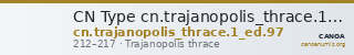 CN Type cn.trajanopolis_thrace.1_ed.97 — CANOA