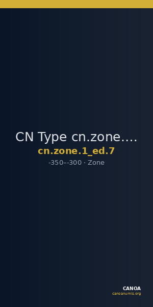 CN Type cn.zone.1_ed.7 — CANOA