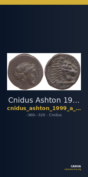 Cnidus Ashton 1999 Drachms — CANOA