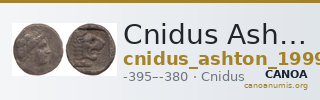 Cnidus Ashton 1999 Series A didrachms — CANOA