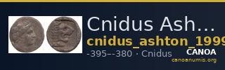 Cnidus Ashton 1999 Series A didrachms — CANOA