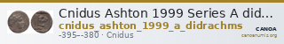 Cnidus Ashton 1999 Series A didrachms — CANOA