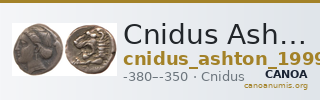 Cnidus Ashton 1999 Series B didrachms — CANOA