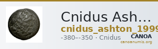 Cnidus Ashton 1999 Series C didrachms — CANOA