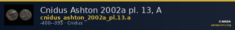 Cnidus Ashton 2002a pl. 13, A — CANOA
