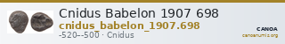 Cnidus Babelon 1907 698 — CANOA