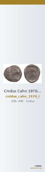 Cnidus Cahn 1970 Series I — CANOA