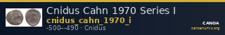 Cnidus Cahn 1970 Series I — CANOA